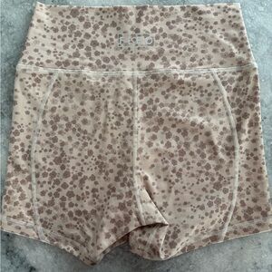 Fleo True High Contour Shorts | Brûlée Bloom